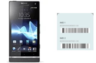 Como ver o código IMEI em Xperia S