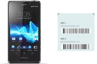 Como ver o código IMEI em Xperia T