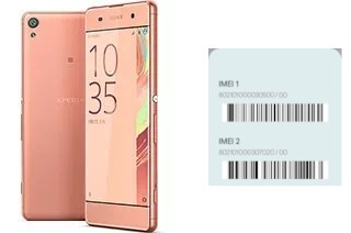 Como ver o código IMEI em Xperia XA