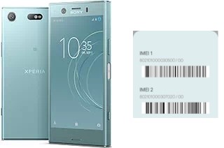 Como ver o código IMEI em Xperia XZ1 Compact