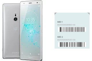 Como ver o código IMEI em Xperia XZ2