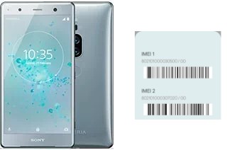 Como ver o código IMEI em Xperia XZ2 Premium