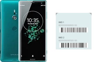 Como ver o código IMEI em Xperia XZ3