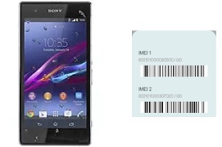 Como ver o código IMEI em Xperia Z1s