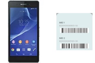 Como ver o código IMEI em Xperia Z2a