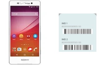 Como ver o código IMEI em Xperia Z4v