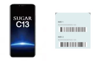 Como ver o código IMEI em Sugar C13