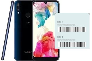 Como ver o código IMEI em Symphony Z15