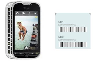 Como ver o código IMEI em myTouch 4G Slide