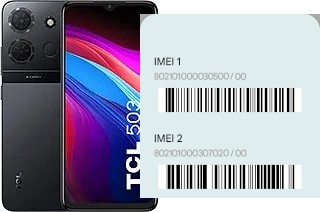 Como ver o código IMEI em TCL 503