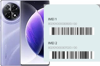 Como ver o código IMEI em Camon 30S