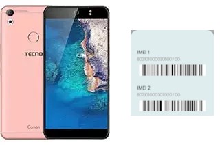 Como ver o código IMEI em Camon CX