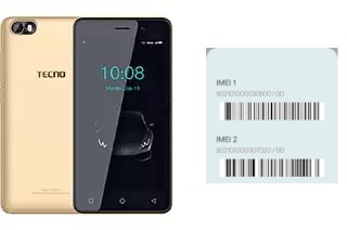 Como ver o código IMEI em Tecno F2