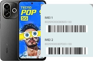 Como ver o código IMEI em Pop 9