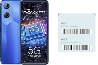 Como ver o código IMEI em Pova Neo 5G