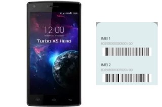 Como ver o código IMEI em Turbo X5 Hero