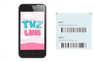 Como ver o código IMEI em TWZ A2