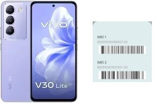 Como ver o código IMEI em V30 Lite (ME)