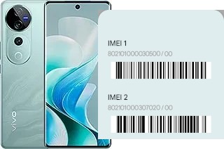 Como ver o código IMEI em V40 Pro