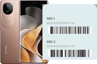 Como ver o código IMEI em V40e