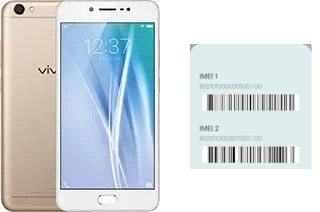 Como ver o código IMEI em vivo V5