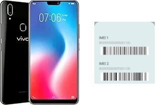 Como ver o código IMEI em vivo V9