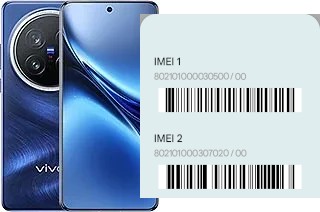 Como ver o código IMEI em X200 Pro