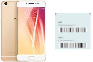 Como ver o código IMEI em vivo X7