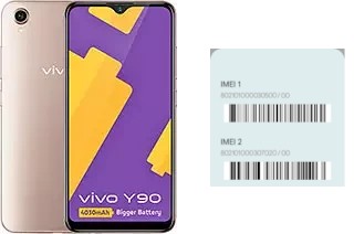 Como ver o código IMEI em vivo Y90