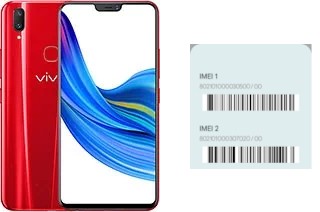 Como ver o código IMEI em vivo Z1