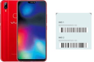 Como ver o código IMEI em vivo Z1i