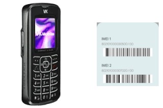 Como ver o código IMEI em VK2000