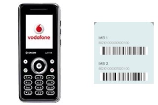 Como ver o código IMEI em Vodafone 511