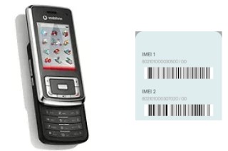 Como ver o código IMEI em Vodafone 810