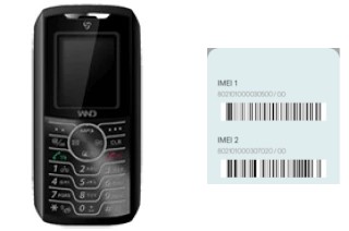 Como ver o código IMEI em Wind DUO 2000