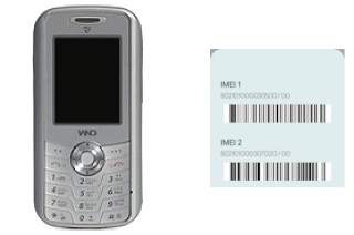 Como ver o código IMEI em Wind DUO 2100