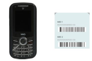 Como ver o código IMEI em Wind DUO 2200