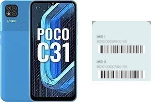 Como ver o código IMEI em Poco C31