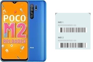 Como ver o código IMEI em Poco M2 Reloaded