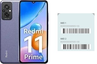 Como ver o código IMEI em Redmi 11 Prime