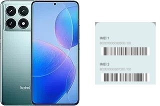 Como ver o código IMEI em Redmi K70 Pro