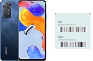 Como ver o código IMEI em Redmi Note 11 Pro 5G