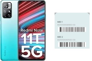 Como ver o código IMEI em Redmi Note 11T 5G