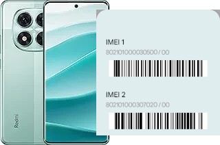 Como ver o código IMEI em Redmi Note 14 Pro