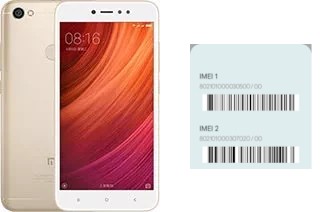 Como ver o código IMEI em Redmi Note 5A Standard Edition