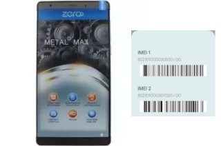 Como ver o código IMEI em Metal Max M2000