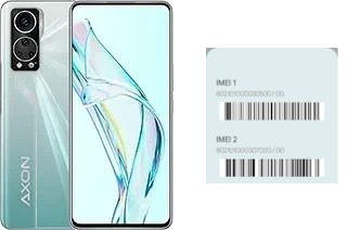 Como ver o código IMEI em Axon 30 5G