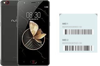 Como ver o código IMEI em nubia M2 Play