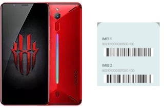 Como ver o código IMEI em nubia Red Magic