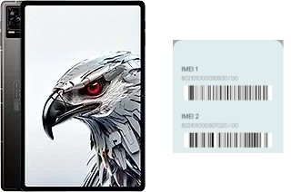 Como ver o código IMEI em nubia Red Magic Tablet